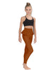 Solid Lycra Peplum Pants