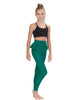 Solid Lycra Peplum Pants