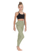 Solid Lycra Peplum Pants