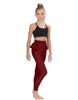 Solid Lycra Peplum Pants