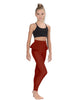 Solid Lycra Peplum Pants