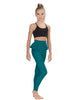 Solid Lycra Peplum Pants