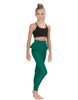Solid Lycra Peplum Pants
