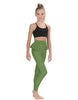 Solid Lycra Peplum Pants
