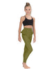 Solid Lycra Peplum Pants
