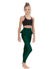 Solid Lycra Peplum Pants