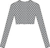 Meshed LS Mesh Crop Top