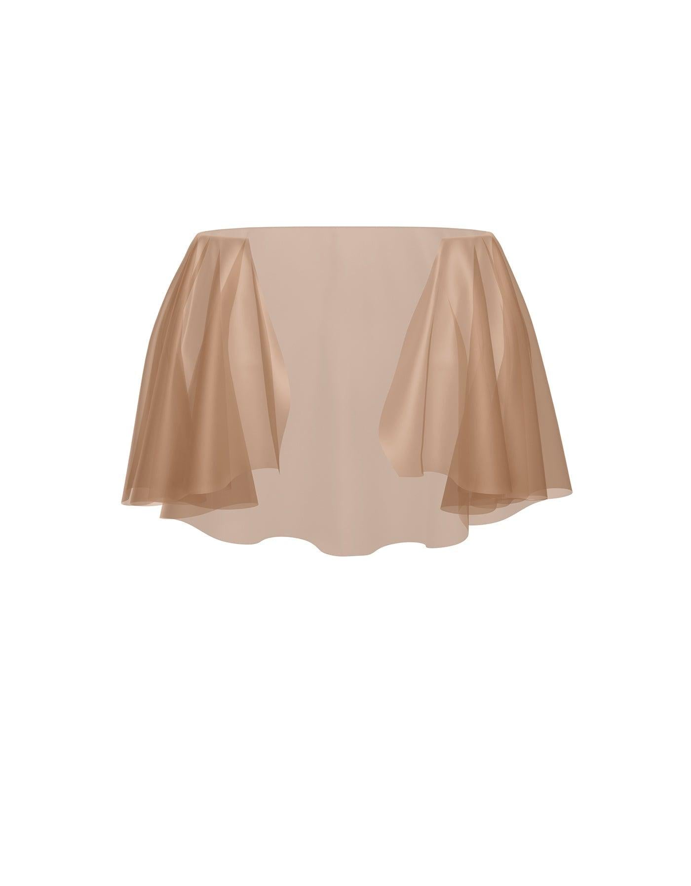 Mini Chiffon Skirt