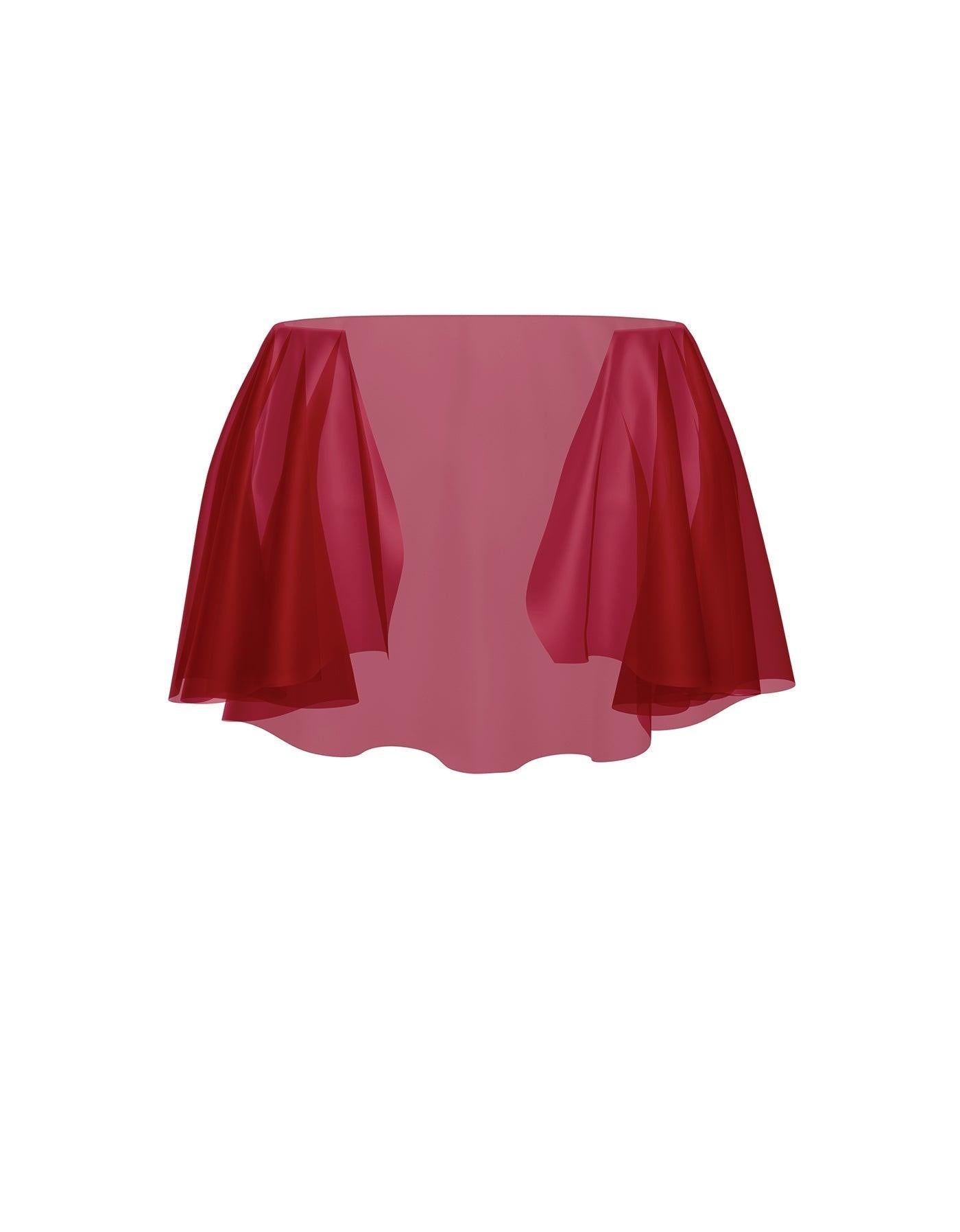 Mini Chiffon Skirt
