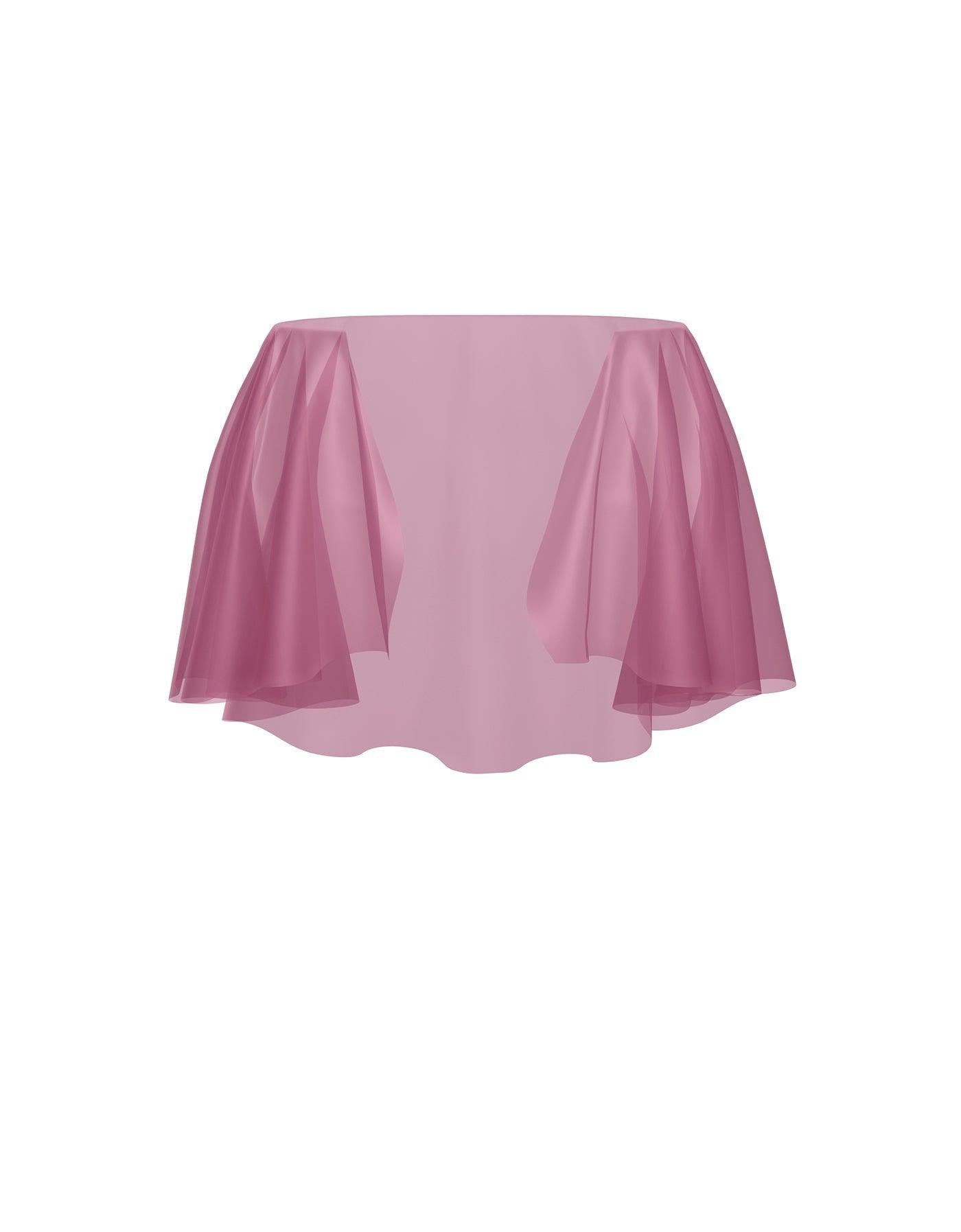 Mini Chiffon Skirt