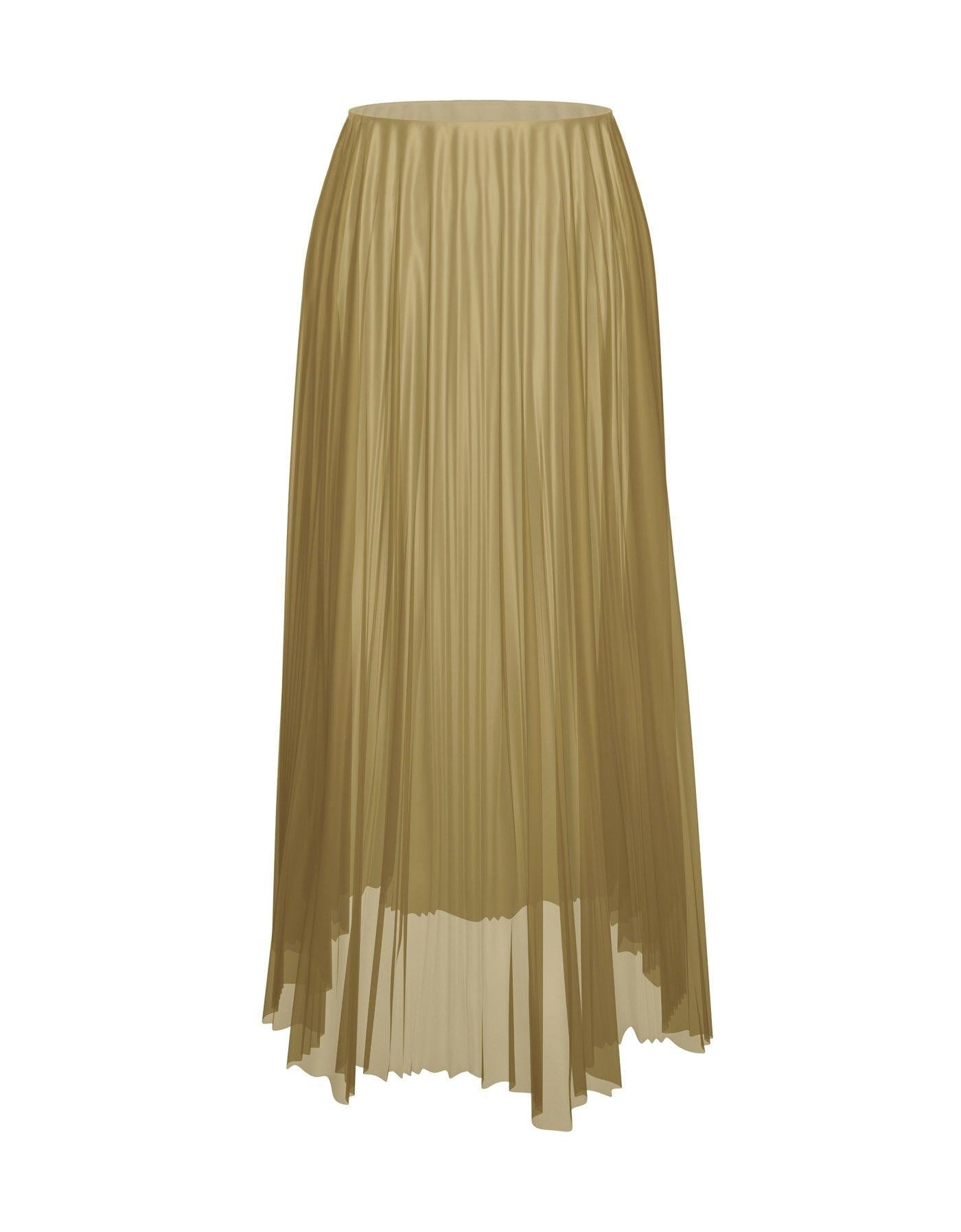 Calf Length Skirt - NO SLITS