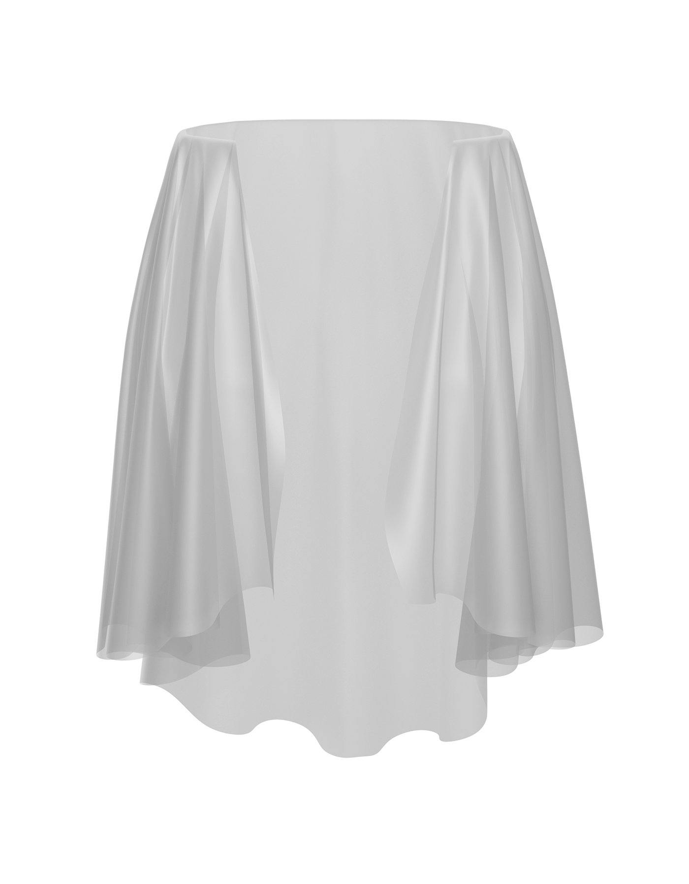 Open Ballroom Skirt