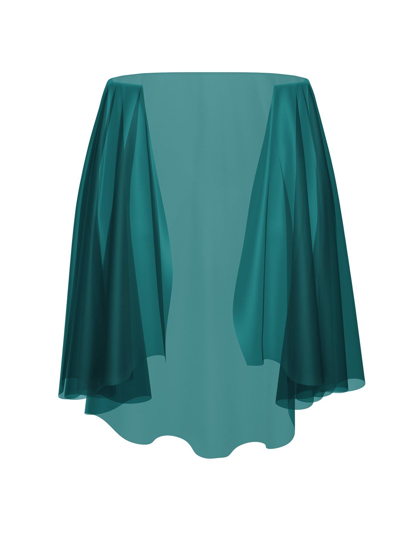 Open Ballroom Skirt