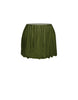 Solid Short Chiffon Circle Skirt