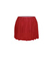 Solid Short Chiffon Circle Skirt