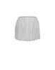 Solid Short Chiffon Circle Skirt