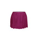 Solid Short Chiffon Circle Skirt