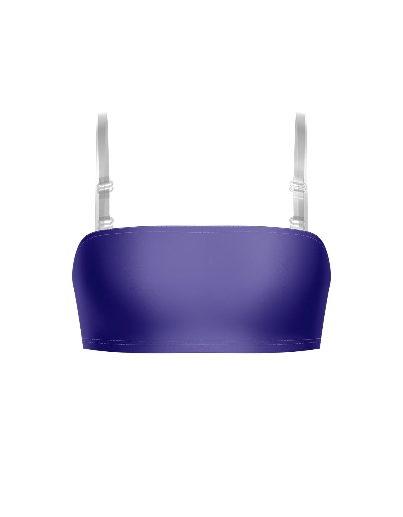 Solid Lycra Bandeau