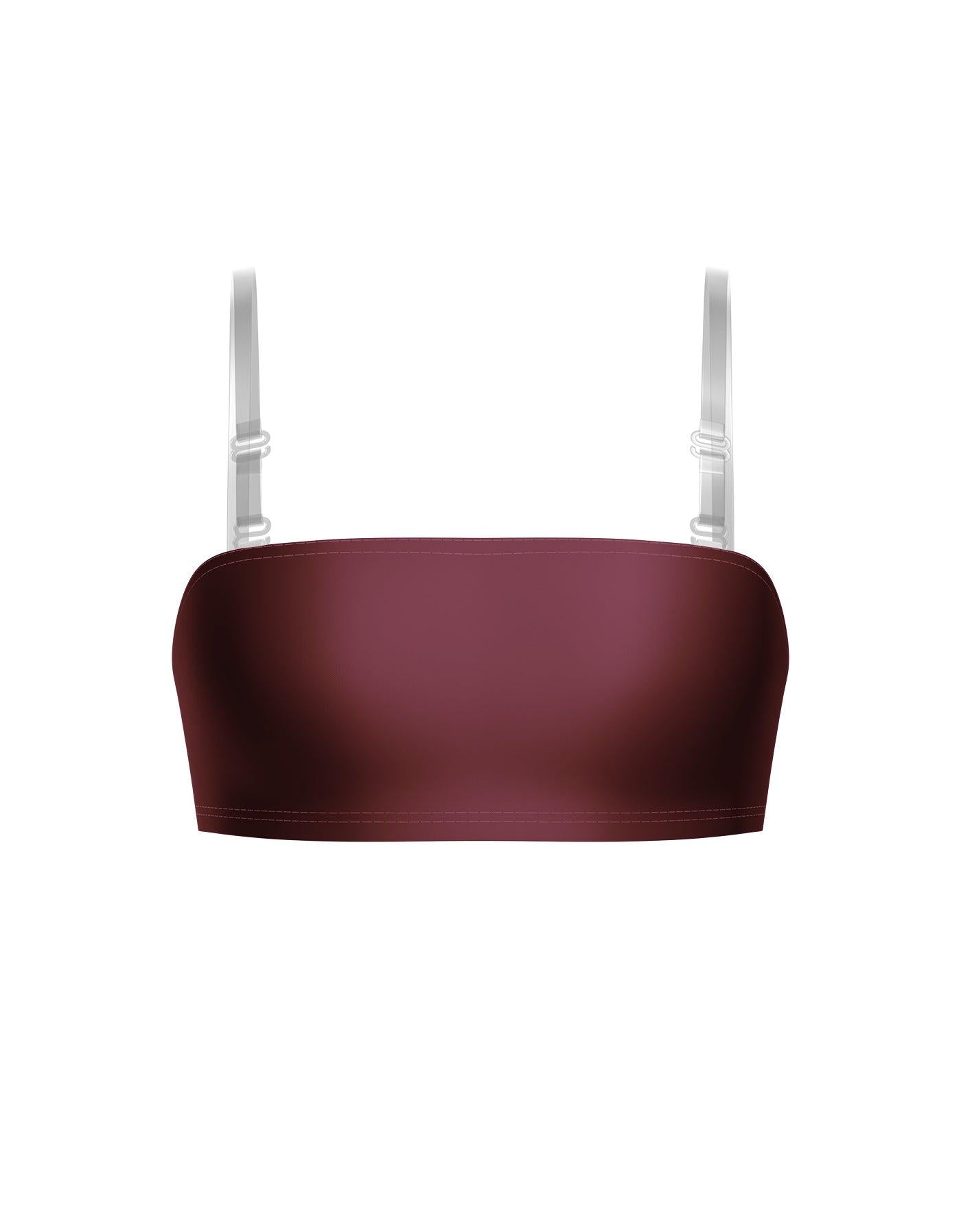 Solid Lycra Bandeau