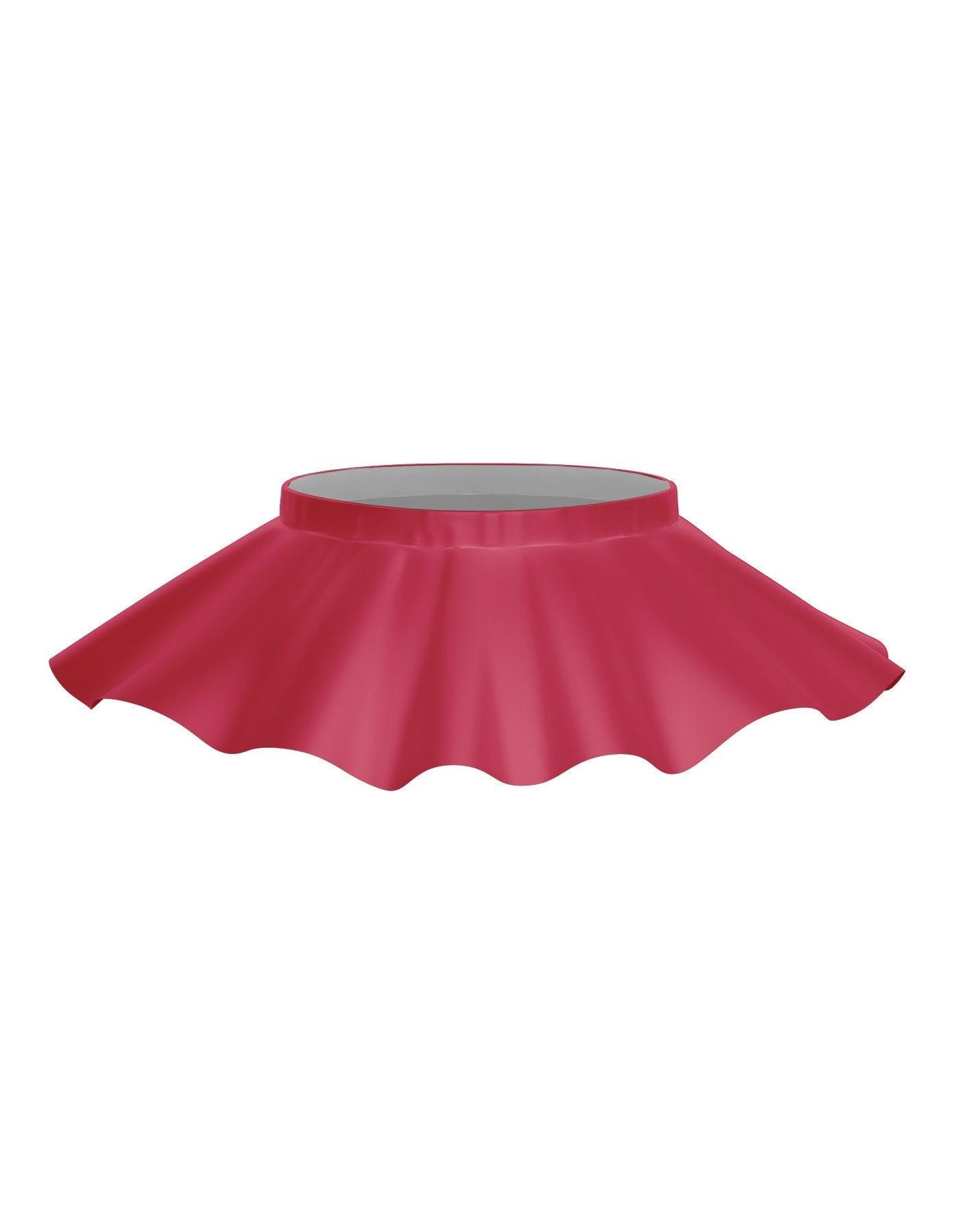 Solid Lycra Top Skirt