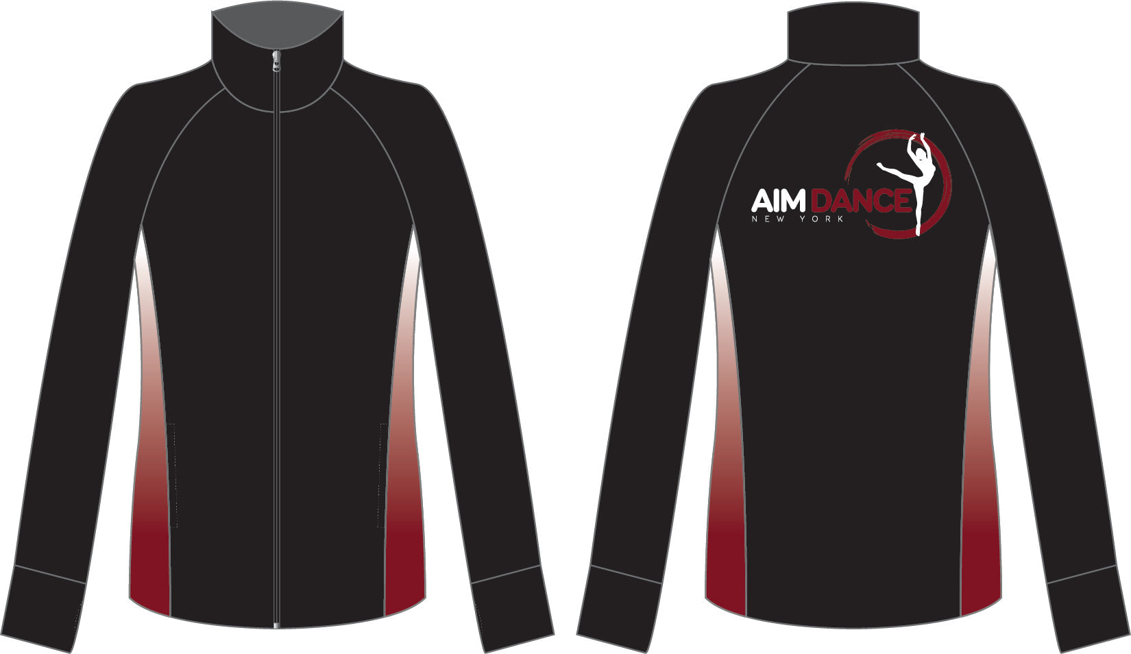 Art in Motion Sublimated Yoga Jacket