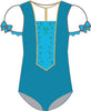 Custom Frozen Villagers Puff Sleeve Leotard