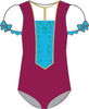 Custom Frozen Villagers Puff Sleeve Leotard
