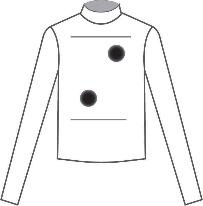 Custom Dice Performance Top Hip Straight