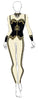 Custom Funiture LS Tneck Zipper Back Unitard
