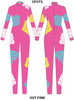 Custom Seuss Spots LS Tneck Zipper Back Unitard