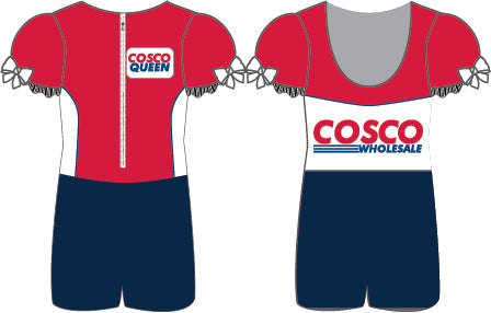 Custom Costo Puff Sleeve Biketard