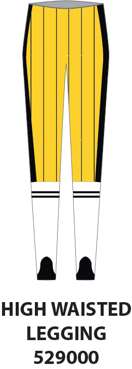 Custom Charlie Brown Baseball High Waisted Leggings