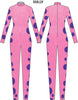 Monsters Animal LS Tneck Zipper Back Unitard