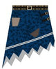 Custom Sailing Pirates Ballroom Skirt with Waistband