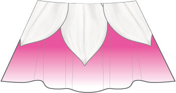 Custom Toadstool Children Top Skirt No Waistband