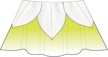 Custom Toadstool Children Top Skirt No Waistband