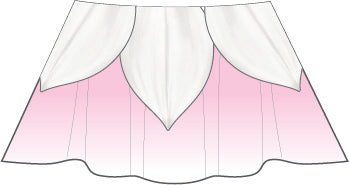 Custom Toadstool Children Top Skirt No Waistband