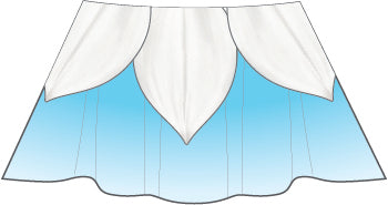 Custom Toadstool Children Top Skirt No Waistband