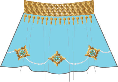 Genie Top Skirt Tall Band