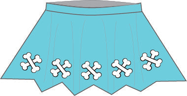 Custom Betty Top Skirt Hologram