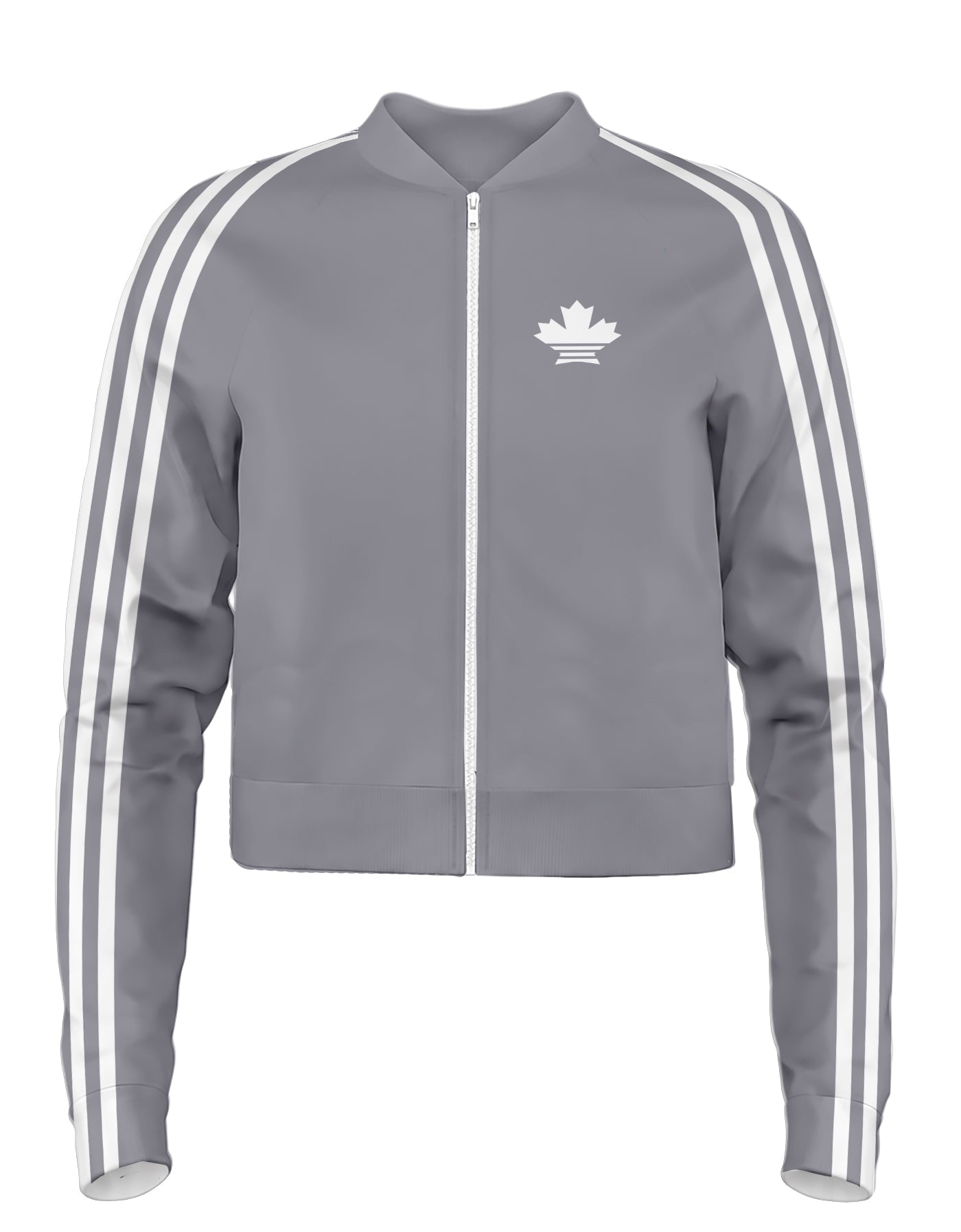 Track Meet Jockey Jacket Low Collar No Pocket No Rib