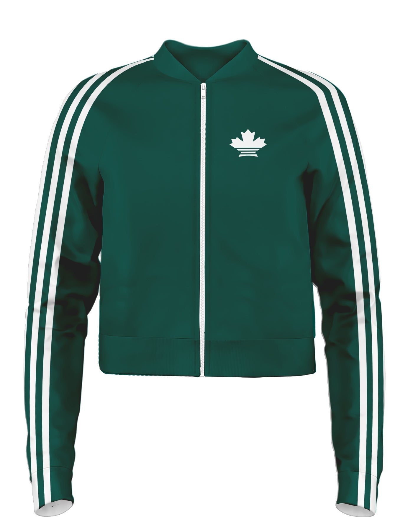 Track Meet Jockey Jacket Low Collar No Pocket No Rib