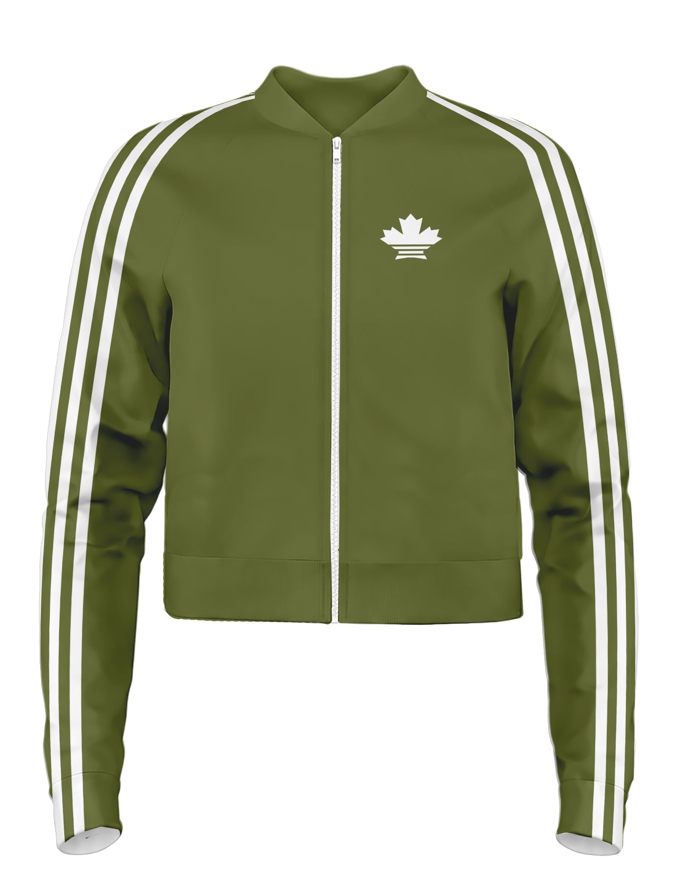Track Meet Jockey Jacket Low Collar No Pocket No Rib