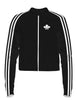 Track Meet Jockey Jacket Low Collar No Pocket No Rib