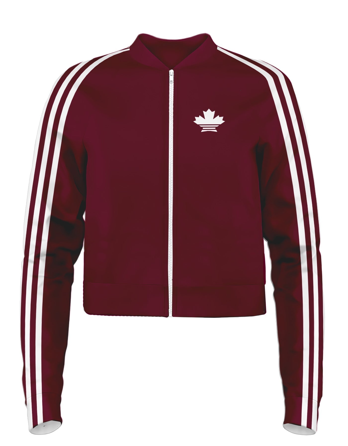 Track Meet Jockey Jacket Low Collar No Pocket No Rib