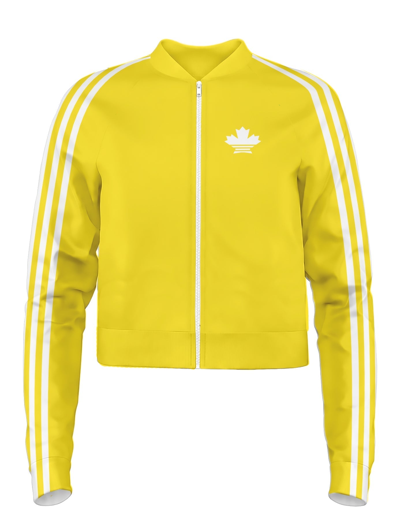Track Meet Jockey Jacket Low Collar No Pocket No Rib