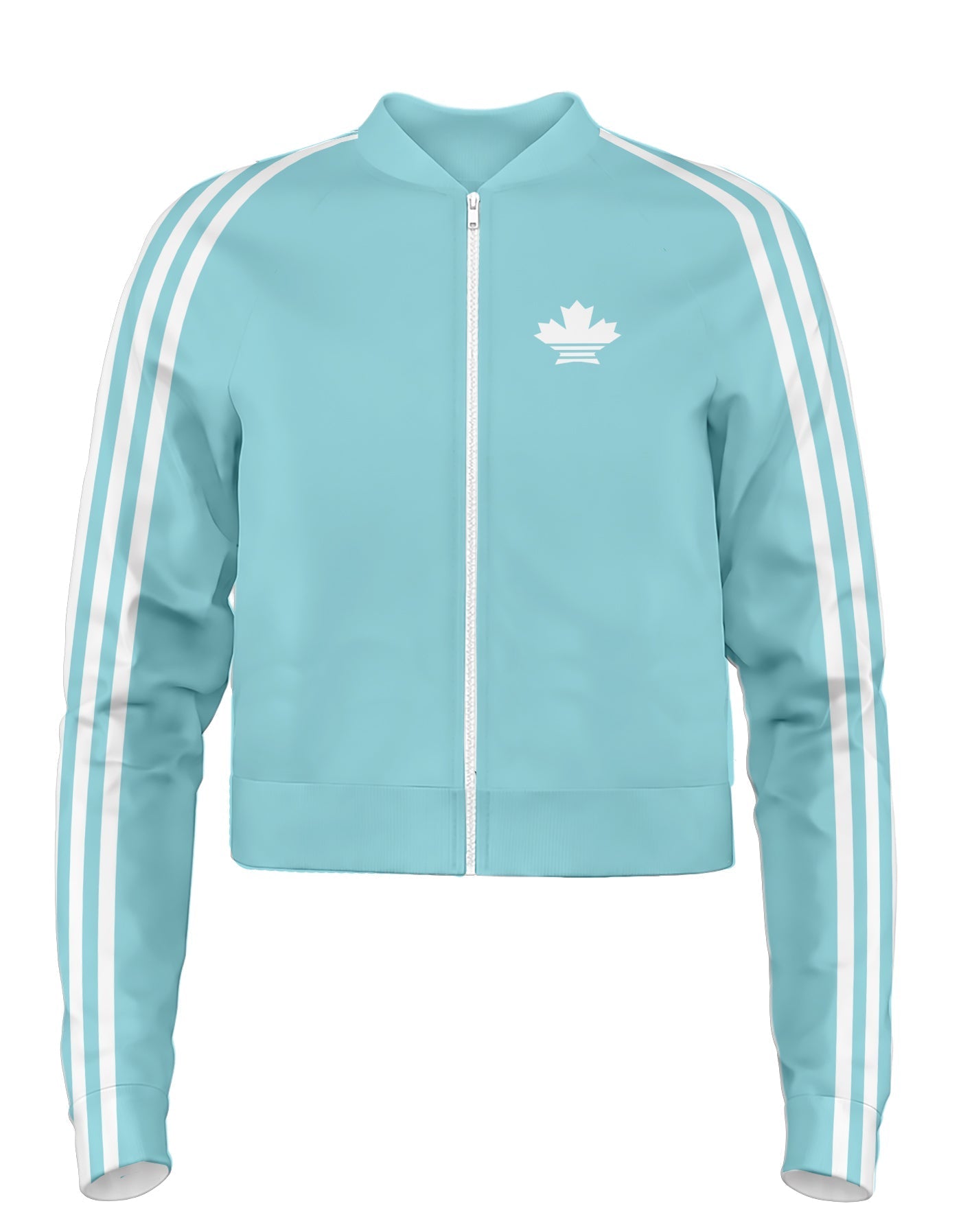 Track Meet Jockey Jacket Low Collar No Pocket No Rib