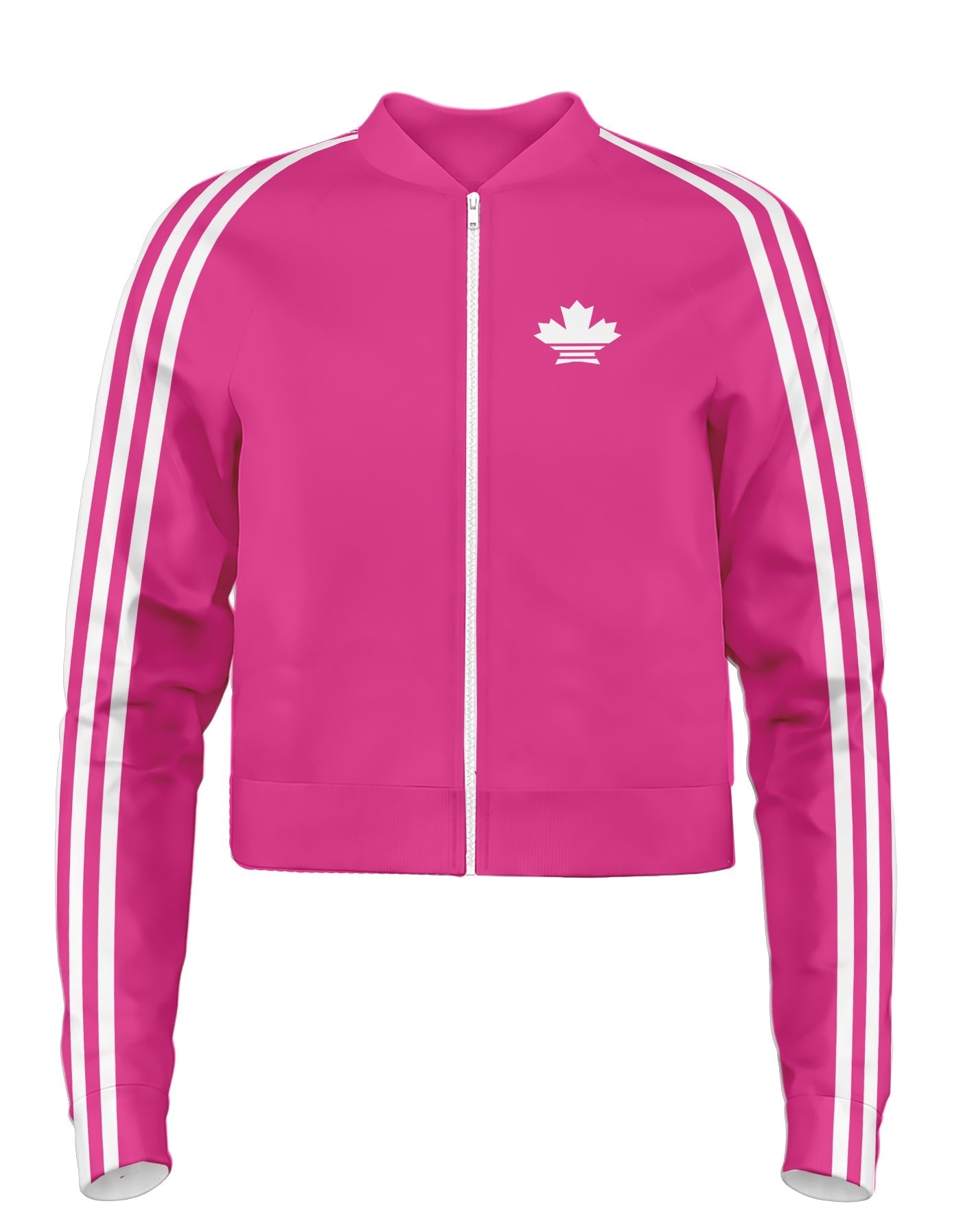 Track Meet Jockey Jacket Low Collar No Pocket No Rib