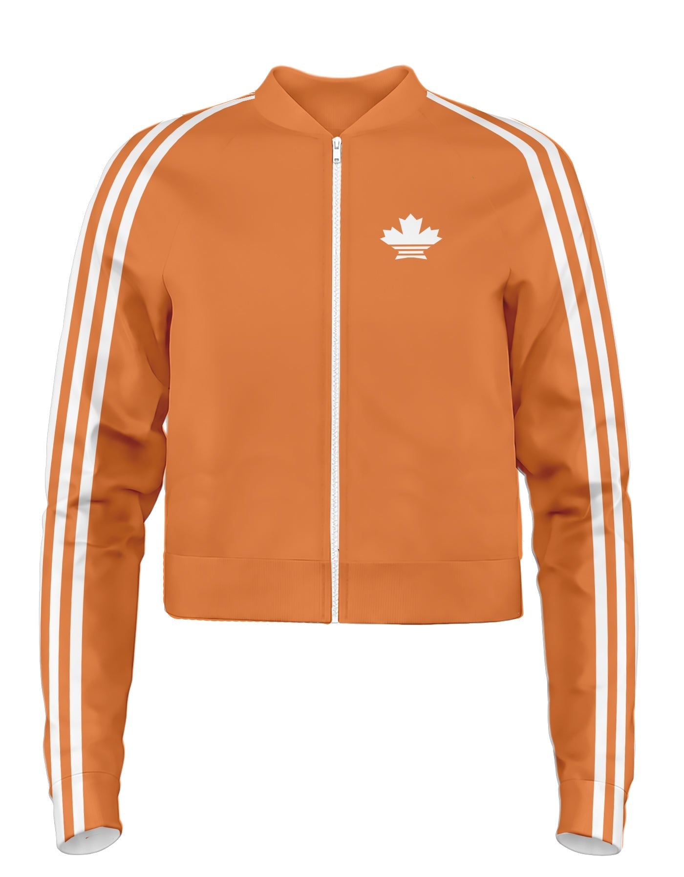 Track Meet Jockey Jacket Low Collar No Pocket No Rib