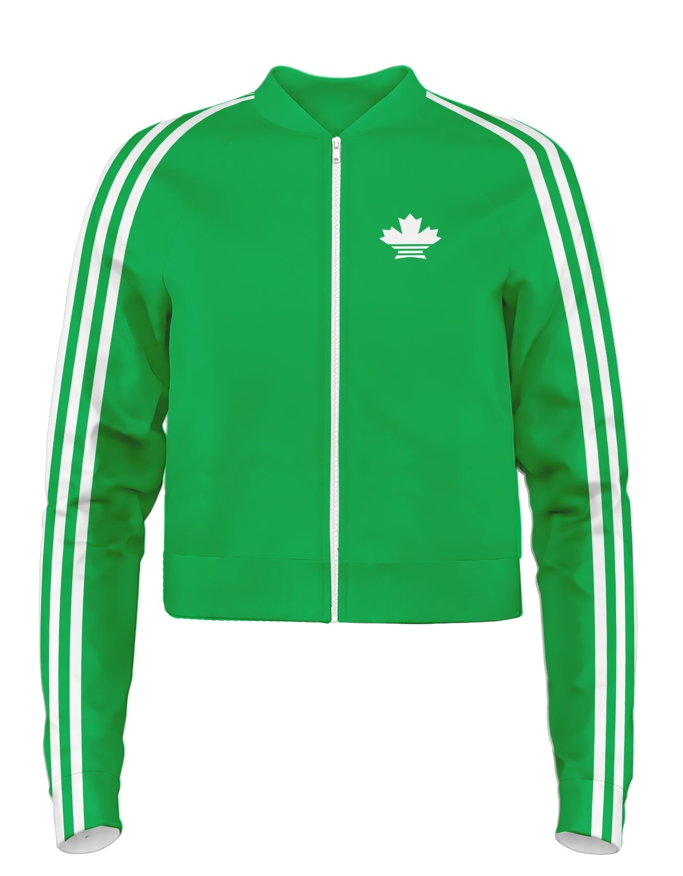 Track Meet Jockey Jacket Low Collar No Pocket No Rib